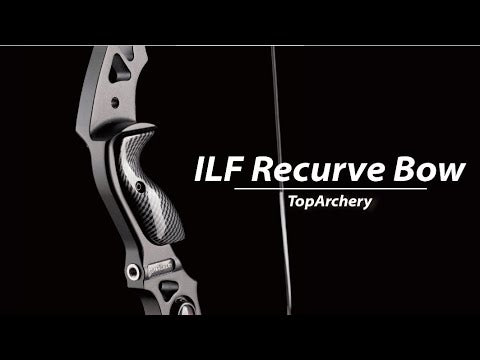 Archery 62" ILF Recurve Bow 25-60lbs Right Hand Hunting Bow Aluminum Alloy Riser