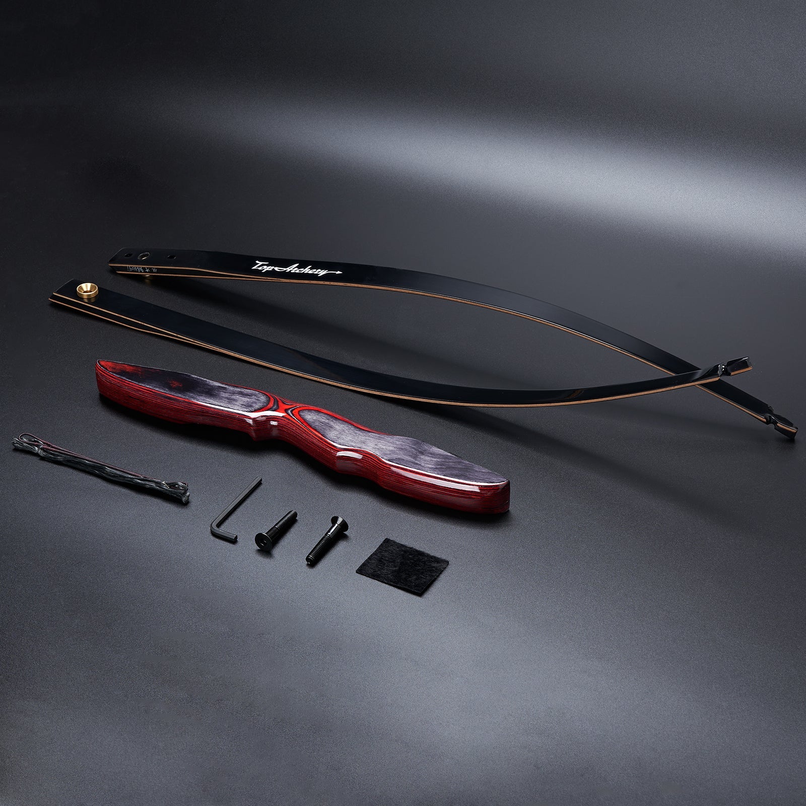 64 Inch Archery Traditional Wood Longbow Takedown Recurve Laminated Bo