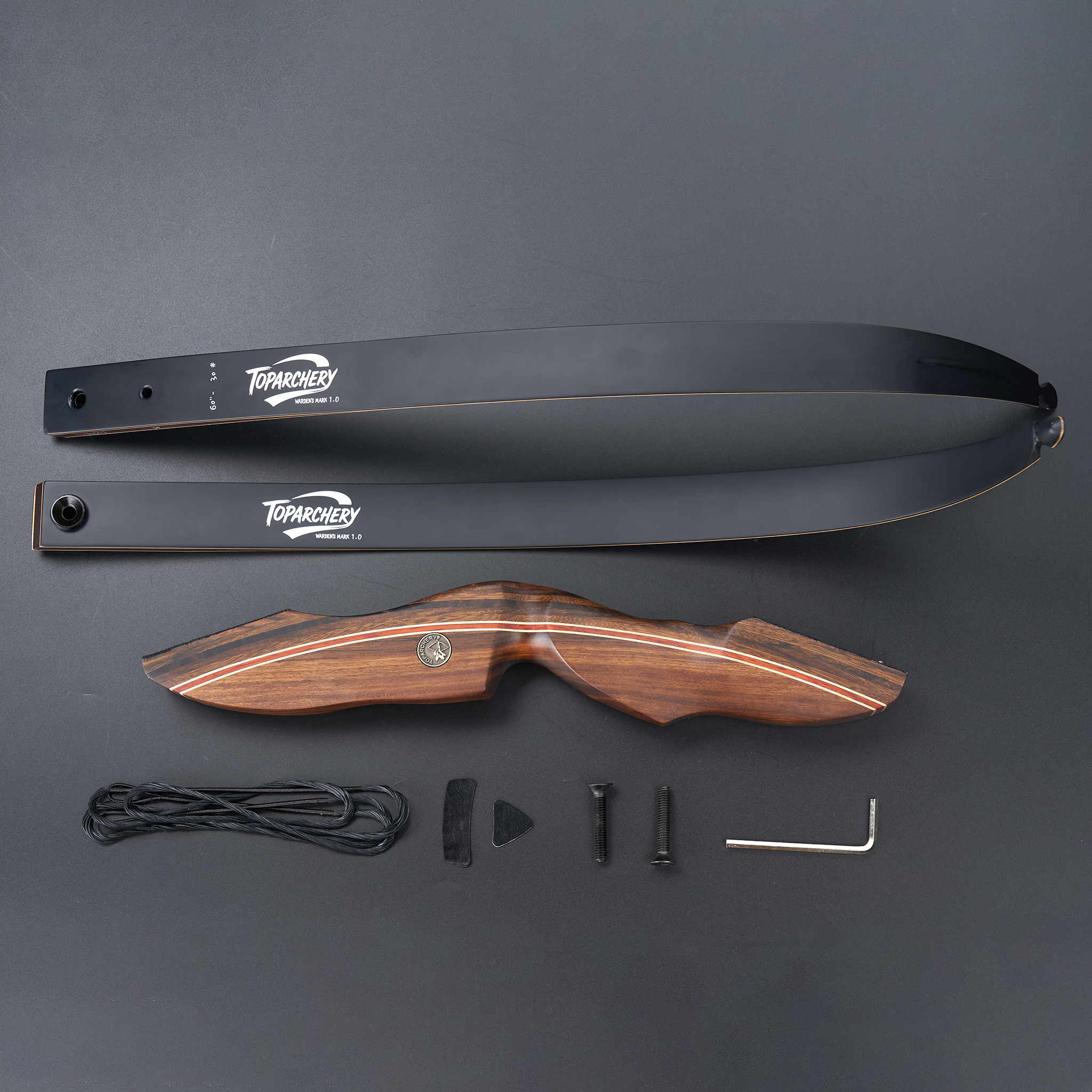 Carquois Pour Longbow – Droitier 60 Lb@28 – Avec Flèches – Occasion