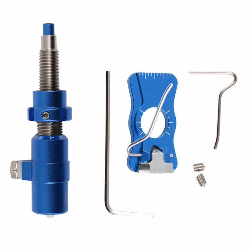 Archery Recurve Bow Arrow Rest and Arrow Plunger Set Left/Right Hand Competition Accessories