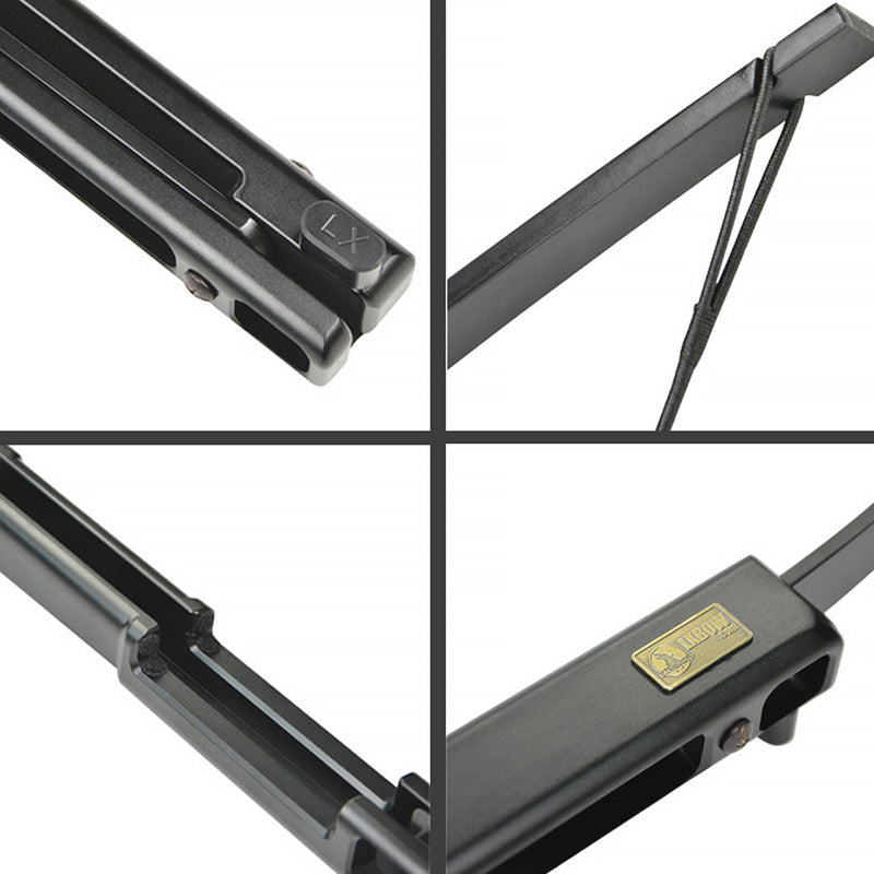 60" Archery Survival Bow CFSB Compact Folding Survival Bow Outdoor Takedown Portable Right Handed Bow 40/60lbs