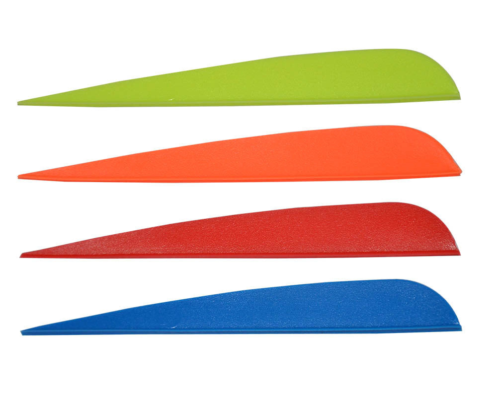 50 Piume Per Frecce TPE Quickfletch Twister - Per Aste Da 7mm, Montaggio Veloce