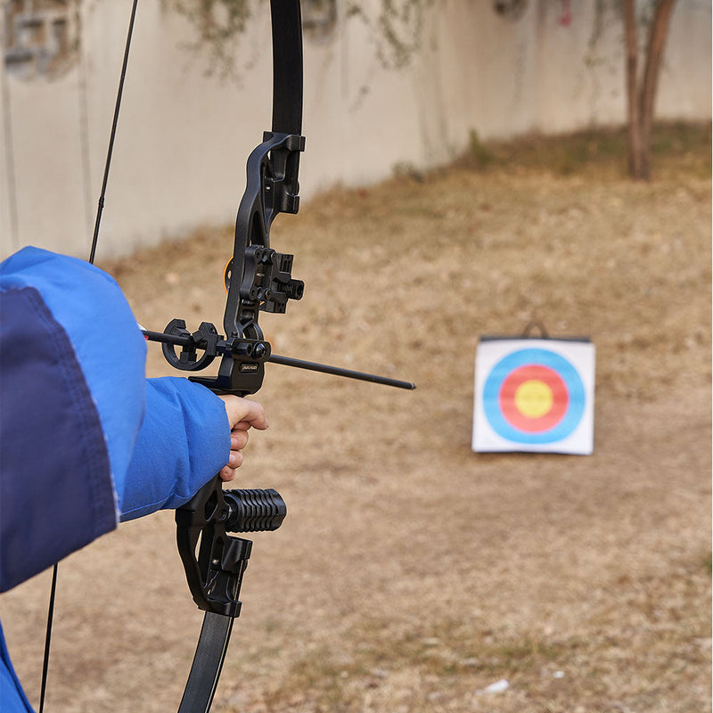 Archery 53" Takedown Recurve Bow and Arrows Set for Beginner Practice Right Hand Bow 20/30/40/55lbs