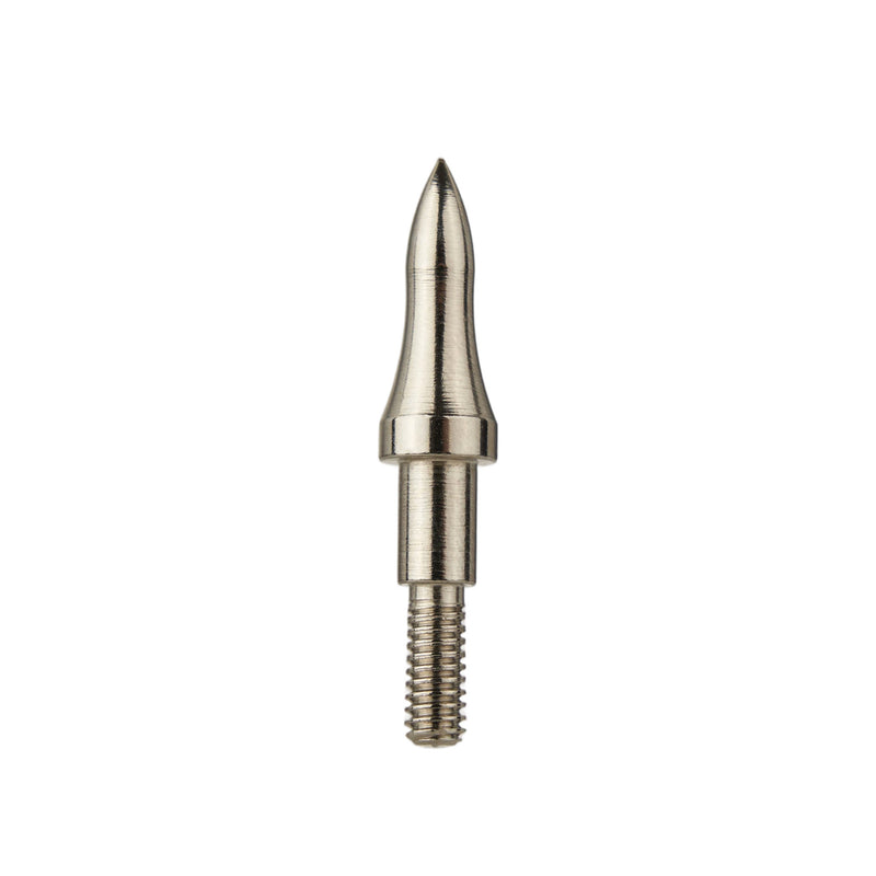 12Pack 75Grain Carbon Steel Screw-In Archery Field Points
