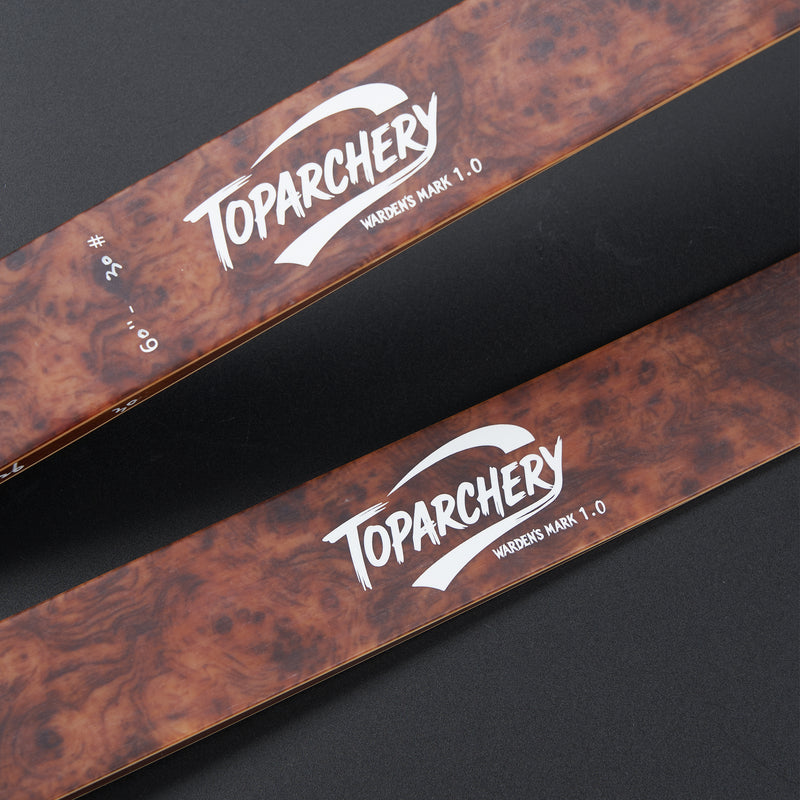 Archery Recurve Bow limbs 25-60lbs Carbon Sheet Wood Bamboo Laminated Limbs