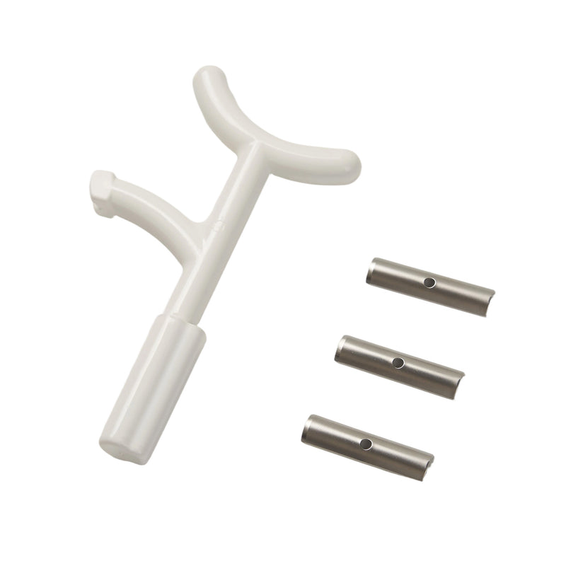 Professional Arrow Fletching Remover Tool Scraper with 4 Replaceable Blades
