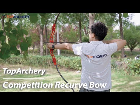 66 Inch Competition Recurve Bow RH for Archery Gym Training Target Shooting 20-40lbs
