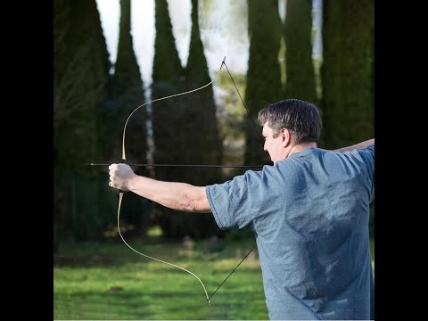 Archery 46" Traditional Horse Bow Recurve Laminated Bow Hunting Practice 25-50lbs