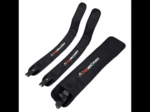 2pcs Archery Portable Bow Limbs Bag Case Easy Carrying Limb Protector Bag Recurve Bow Accessories For Archer Hunting Shooting