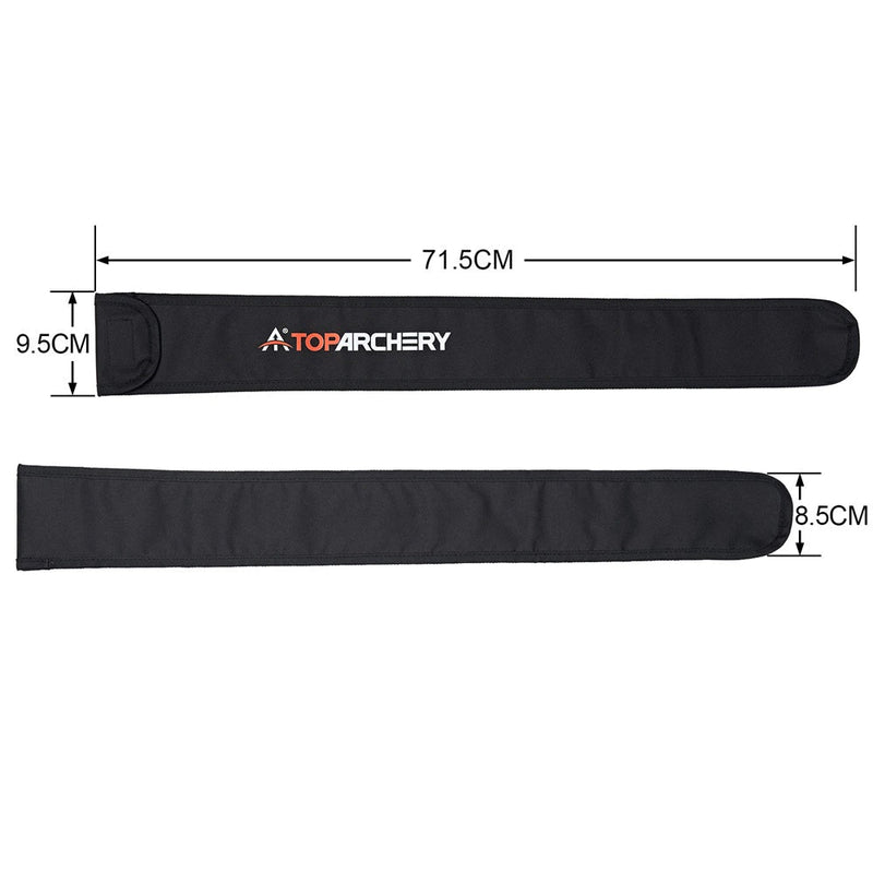 2pcs Archery Portable Bow Limbs Bag Case Easy Carrying Limb Protector Bag Recurve Bow Accessories For Archer Hunting Shooting