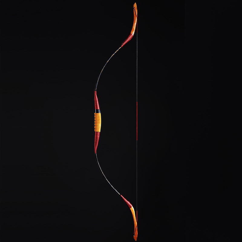 Archery Traditional Recurve Bow Mongolian Horse Bow Hunting Target 15-50 lbs