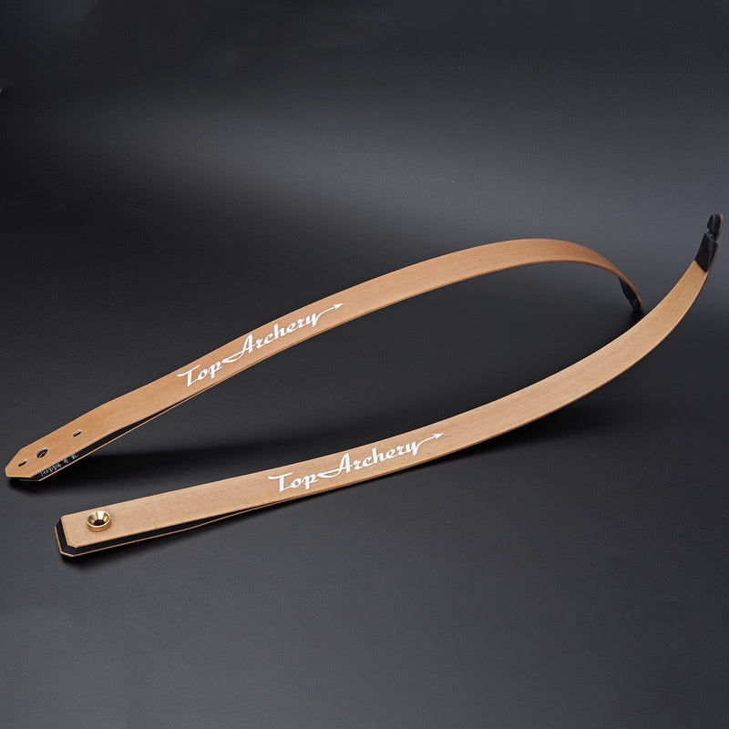 60" Archery Hunting Bow Wood Laminated Takedown Recurve Bow Right Handed 30-50lbs