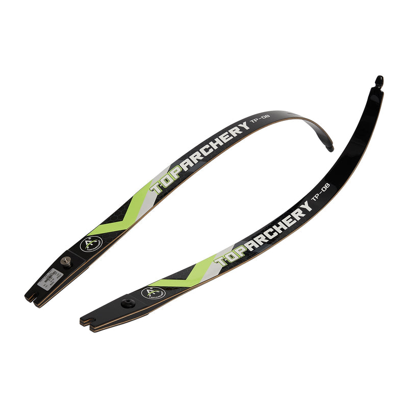Archery ILF Recurve Bow Limbs Bamboo Carbon Laminated Limbs 20-40lbs