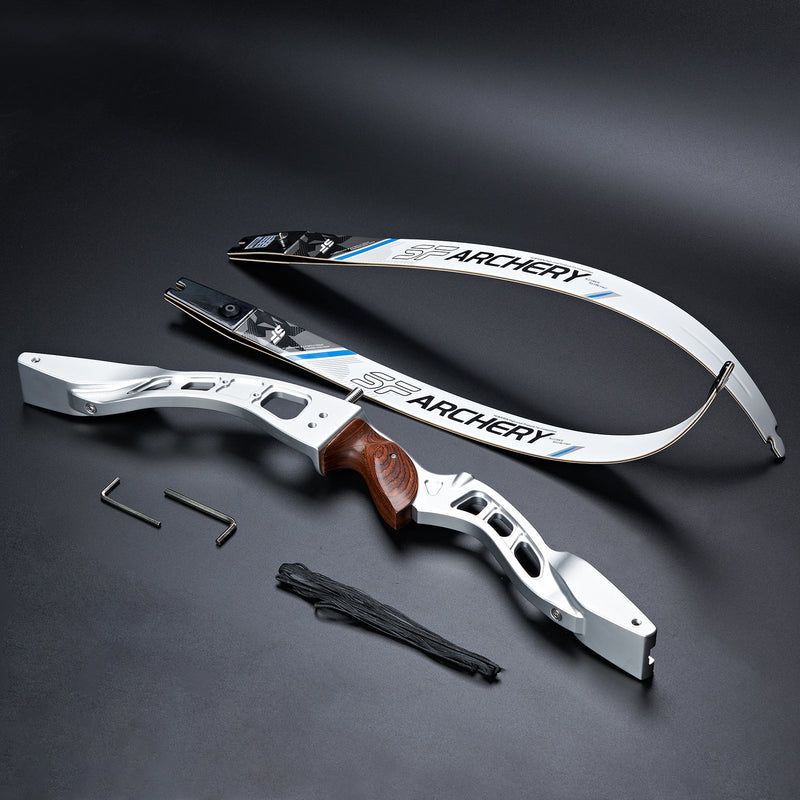 68 Inch ILF Recurve Bow Right Hand for Archery Gym Competition Training Outdoor Shooting 18-34lbs