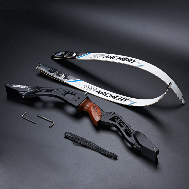 68 Inch ILF Recurve Bow Right Hand for Archery Gym Competition Training Outdoor Shooting 18-34lbs