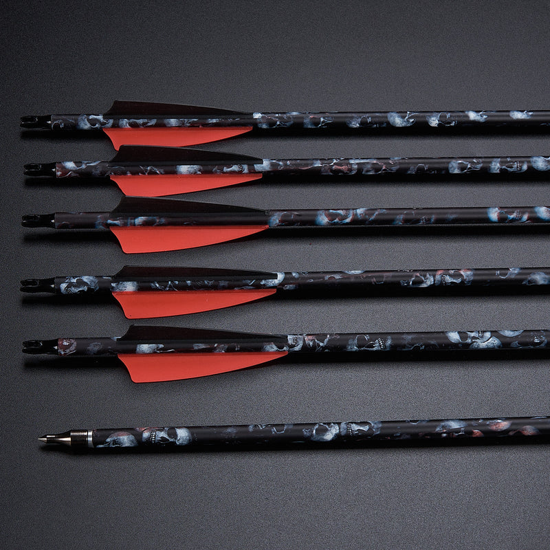 Flechas De Carbono Para Tiro Con Arco, Columna Vertebral, 300, 400, Id6.2 Mm, 28/30/31 Pulgadas - Foto 10