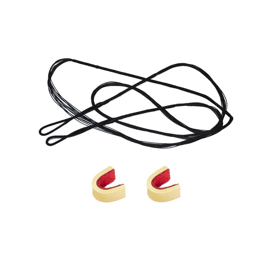 Bowstar 44-47 Inch Recurve Bow String with 2pcs bowstring Nocks 111-119cm