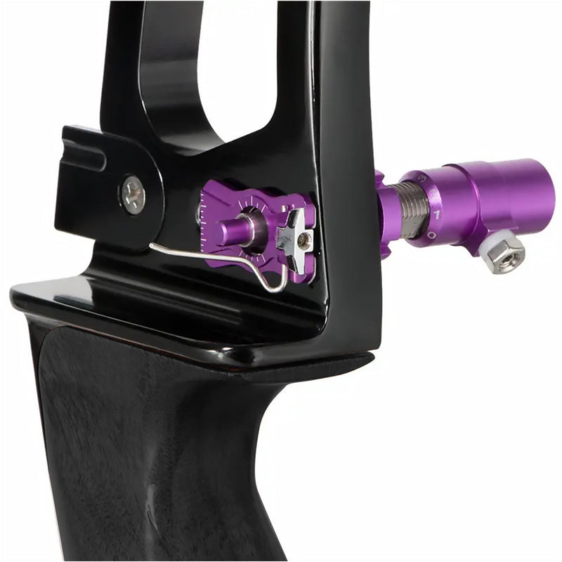 Archery Recurve Bow Arrow Rest and Arrow Plunger Set Left/Right Hand Competition Accessories