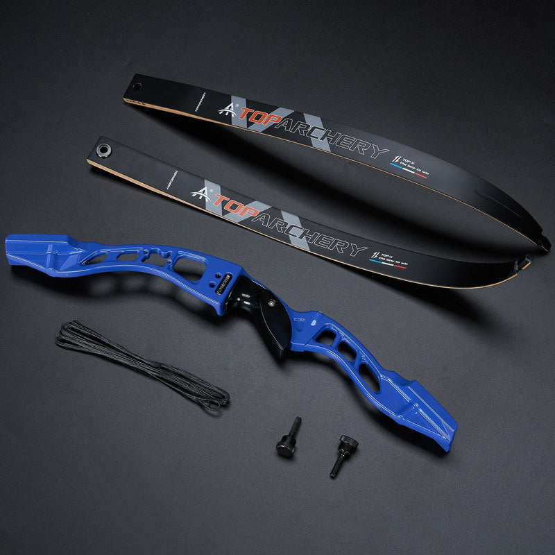 Archery 66" Beginner Competition Recurve Bow Set RH Youth Target Shooting Practice Bow 20-40lbs