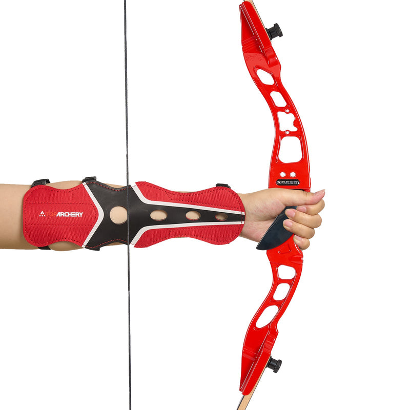Archery Arm Guard for Target Competition Training with Adjustable Straps