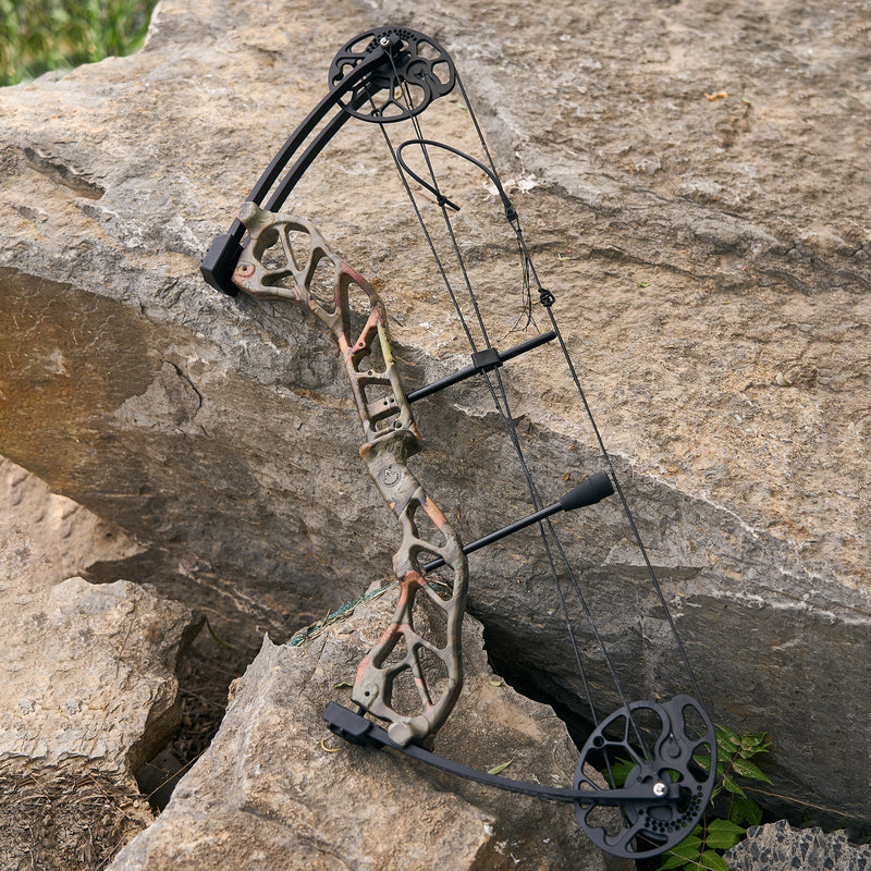 Adults Hunting Compound Bow 19-70lbs Left Right Hand Beginner Outdoor Shooting