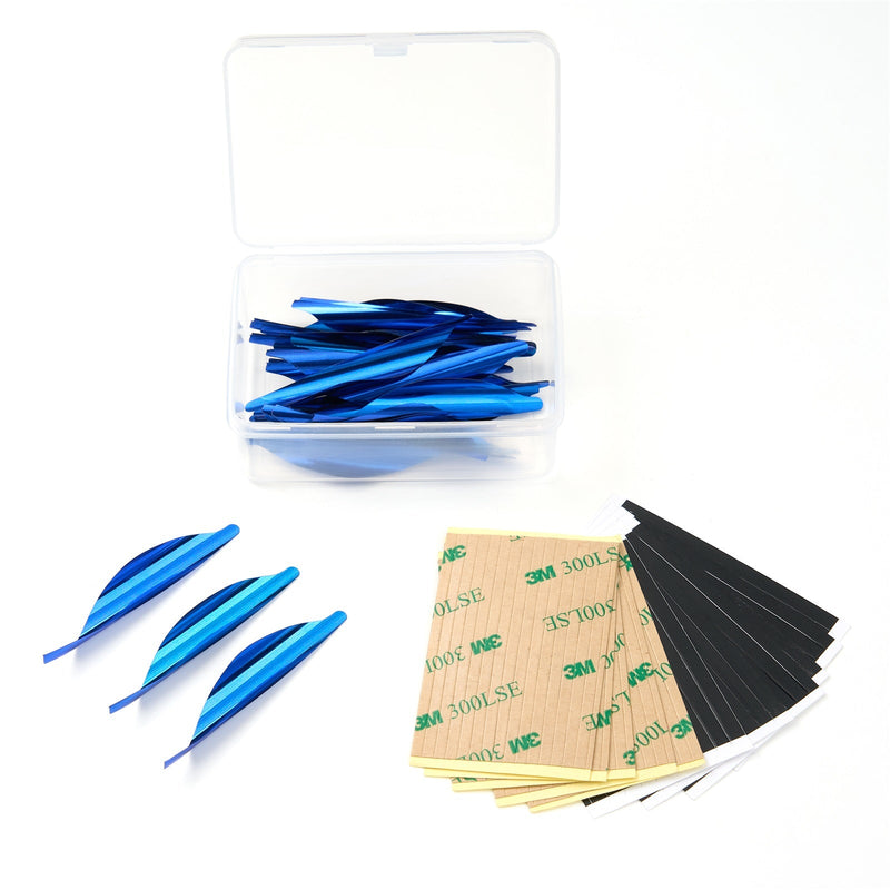 50pcs Spin Vanes 1.8 inch Spiral Archery Feather