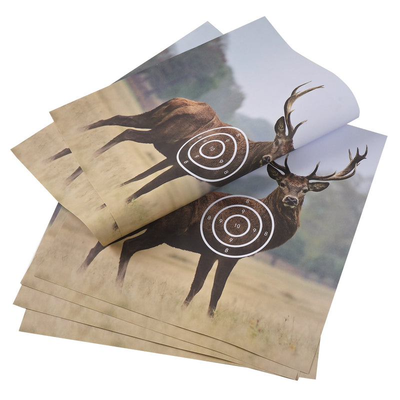 10Pcs Archery Target Paper Faces 40cm for Target  Practice Training Shooting