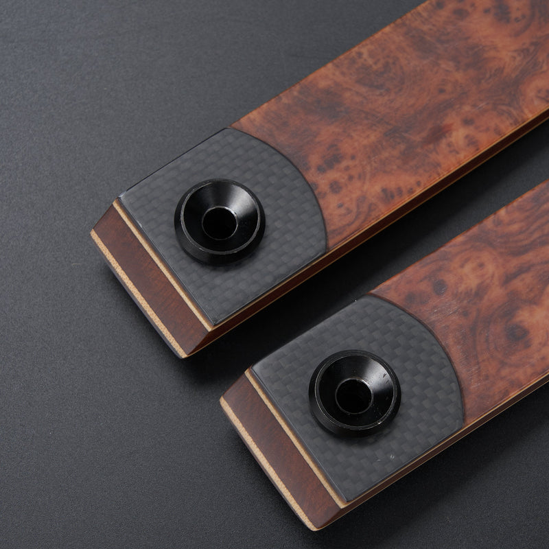 Archery 60" Hunting Bow RH Takedown Recurve Wood Laminated Bow 20-60lbs