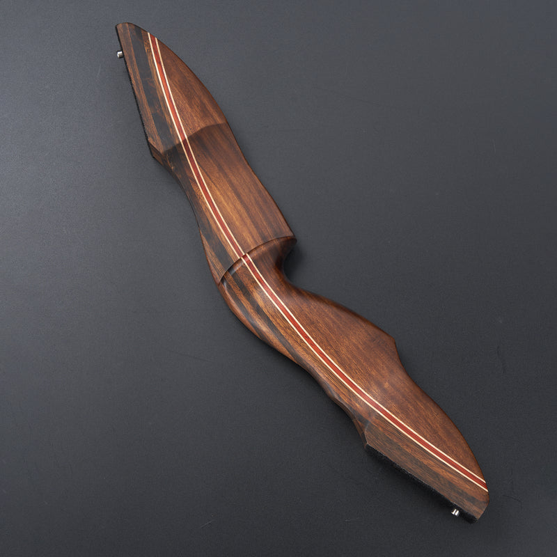 Archery 60" Hunting Bow Takedown Recurve Wood Laminated Bow RH 20-60lbs