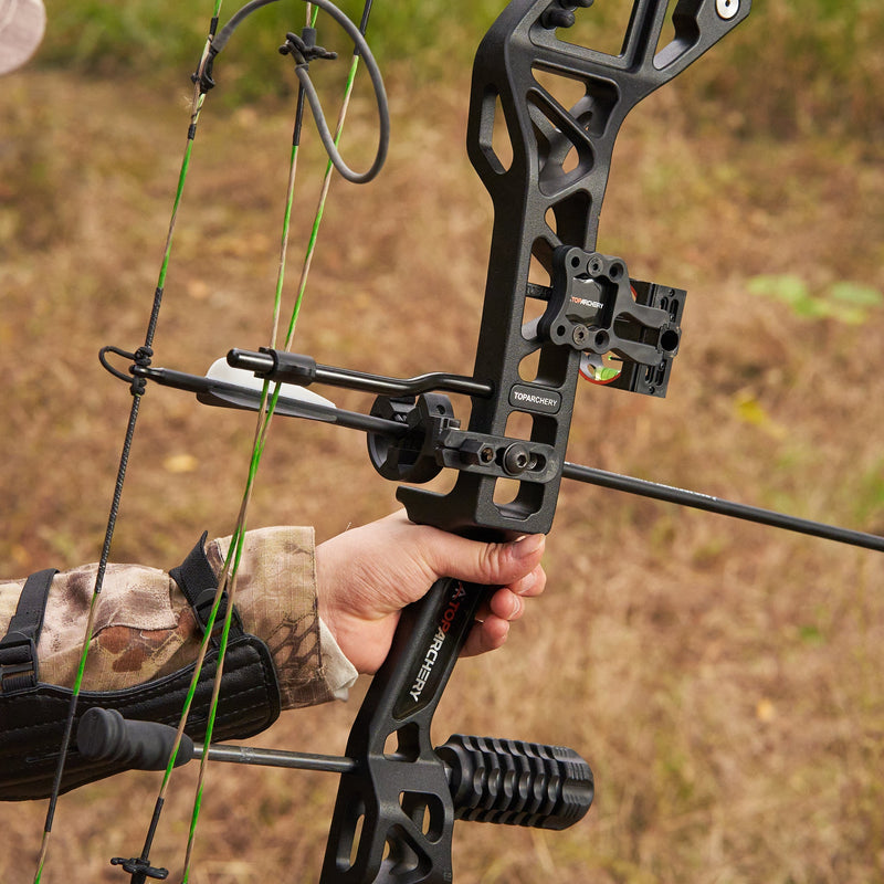 Adults Beginner Compound Bow Set RH Hunting Bow 30-70lbs