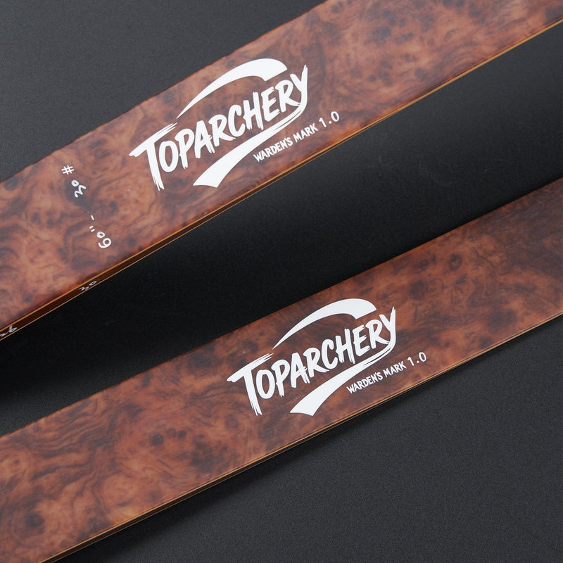 Archery Recurve Bow limbs 25-60lbs Carbon Sheet Wood Bamboo Laminated Limbs