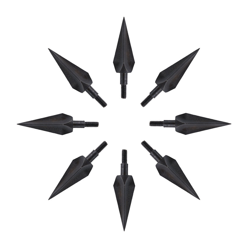 12Pcs 3Blades Thread Arrowhead 150Grain Broadhead Archery Arrow Tips TopArchery