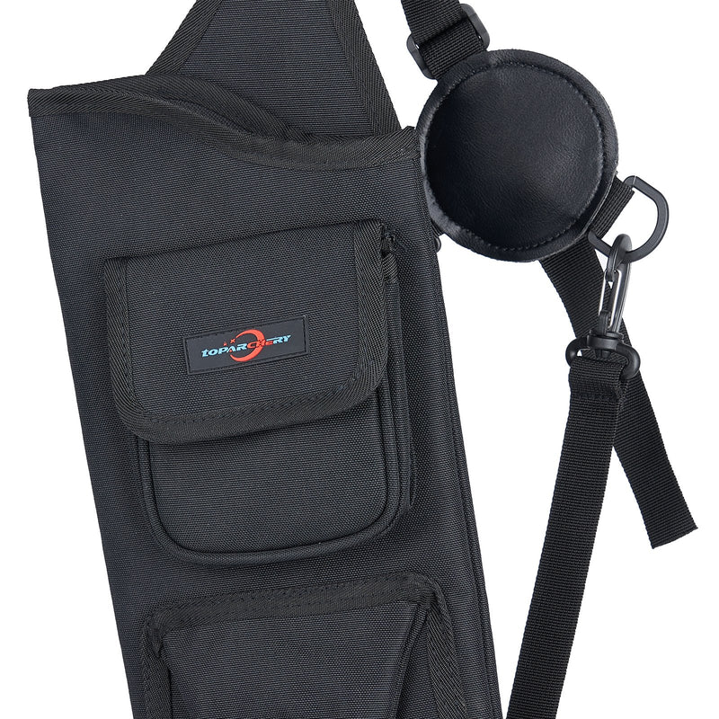 Archery Quiver Adjustable Waterproof Back Quiver Canvas Arrow Bag