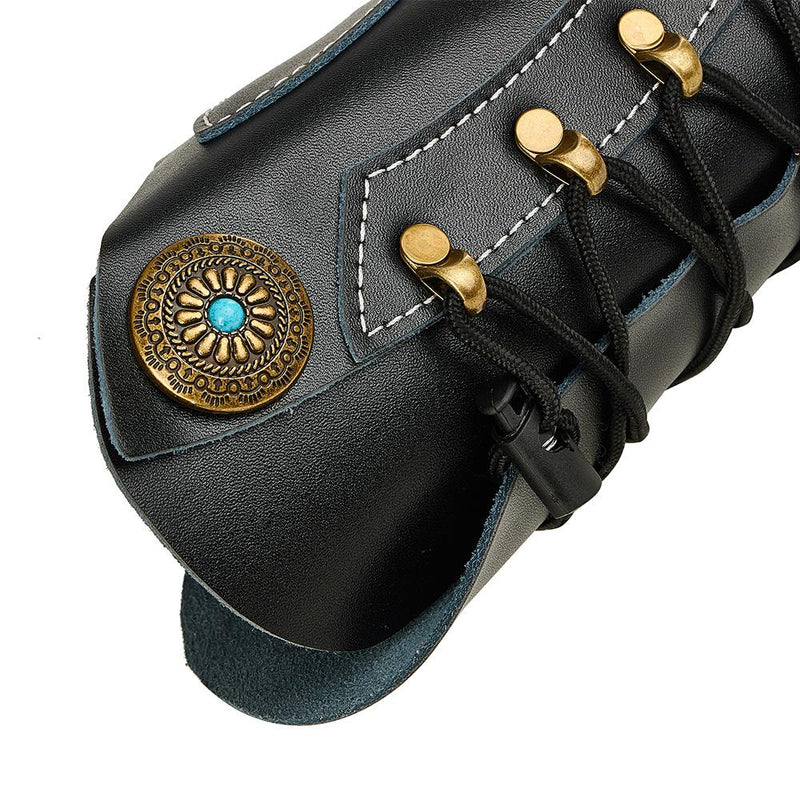 Archery Traditional Arm Guard with Adjustable Straps