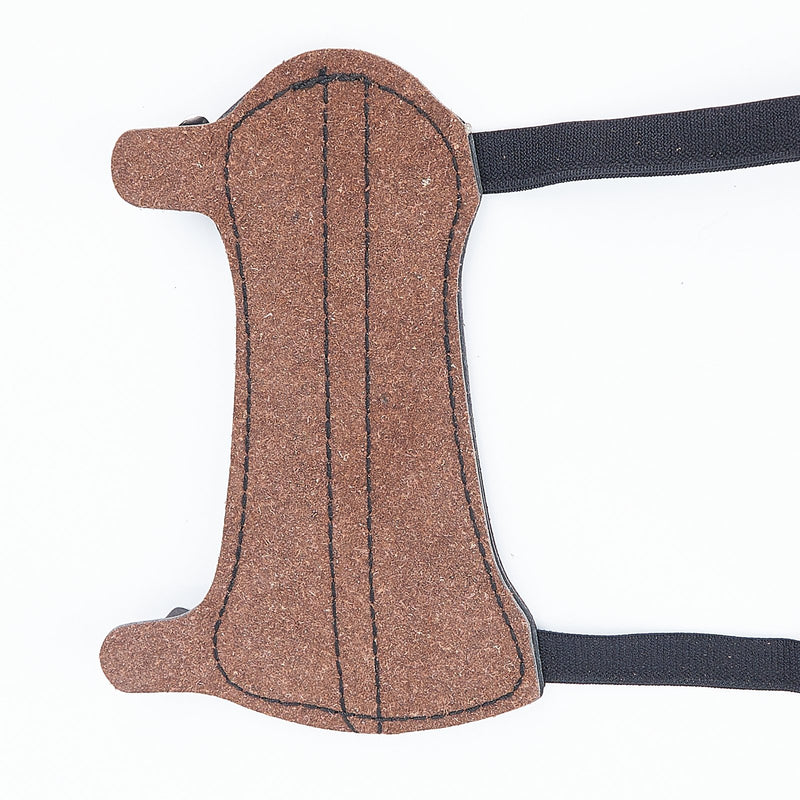 Bowstar 2 Straps Leather Arm Guard Archery Arm Protector