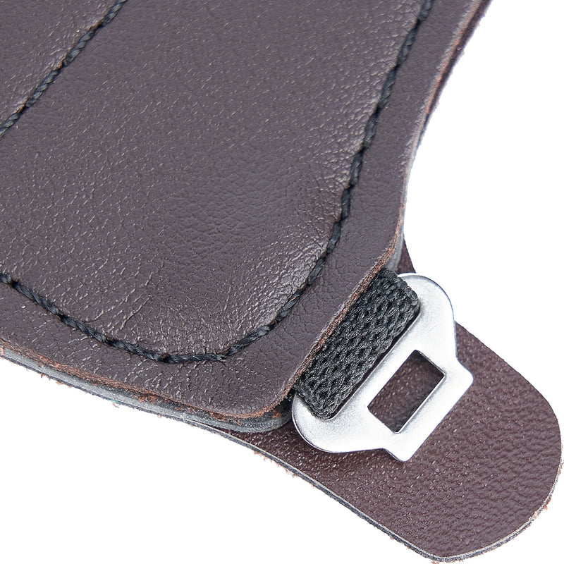 Bowstar 2 Straps Leather Arm Guard Archery Arm Protector