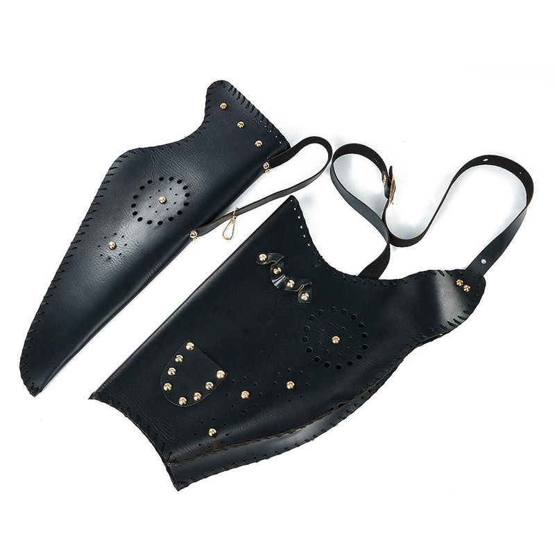 Bowstar Leather Arrow Quiver and Bow Bag Set for Archery Traditional Longbow