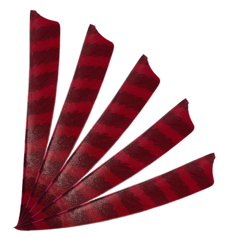 50Pcs Archery Turkey Feather Fletching 4 Inch Right Wing for Hunting Arrow Accessories