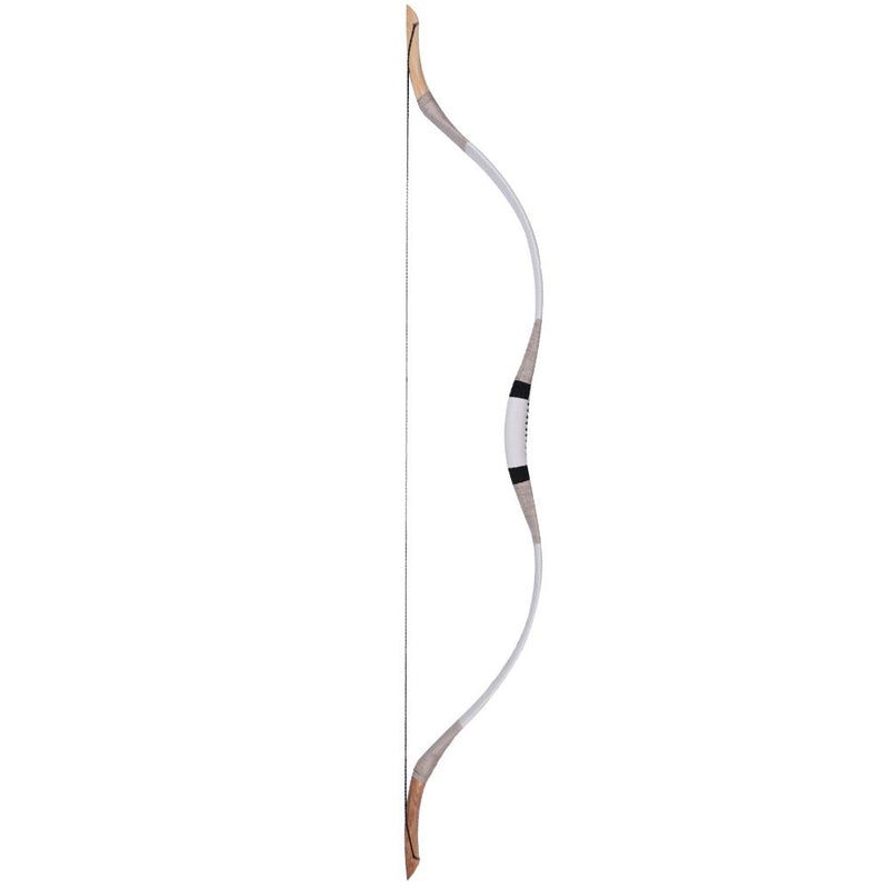 Archery Traditional Recurve Bow One-Piece Powerful Hunting Bow Target Practice Bow 30-70lbs