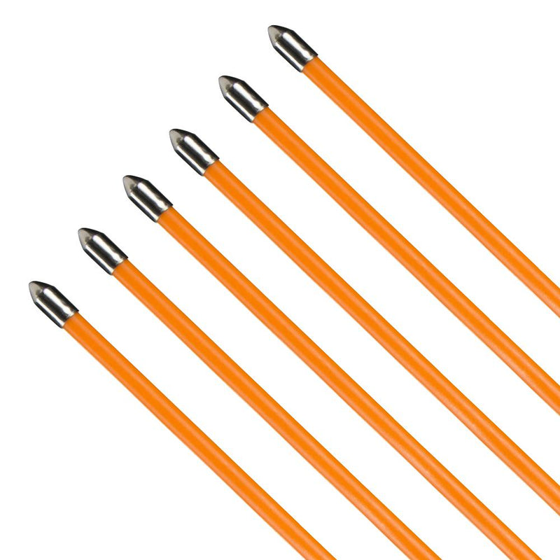 12 Pack 27" Kids Fiberglass Arrows Youth Game Archery Arrows