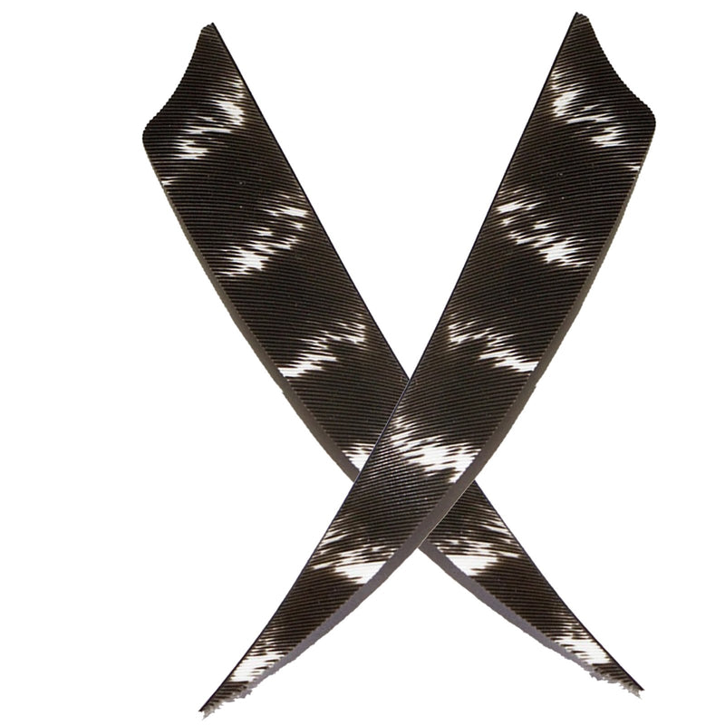 50pcs Turkey Feather Fletching 4/5 Inch Right Wing Arrow Feathers Vanes for Wooden Bamboo Arrows