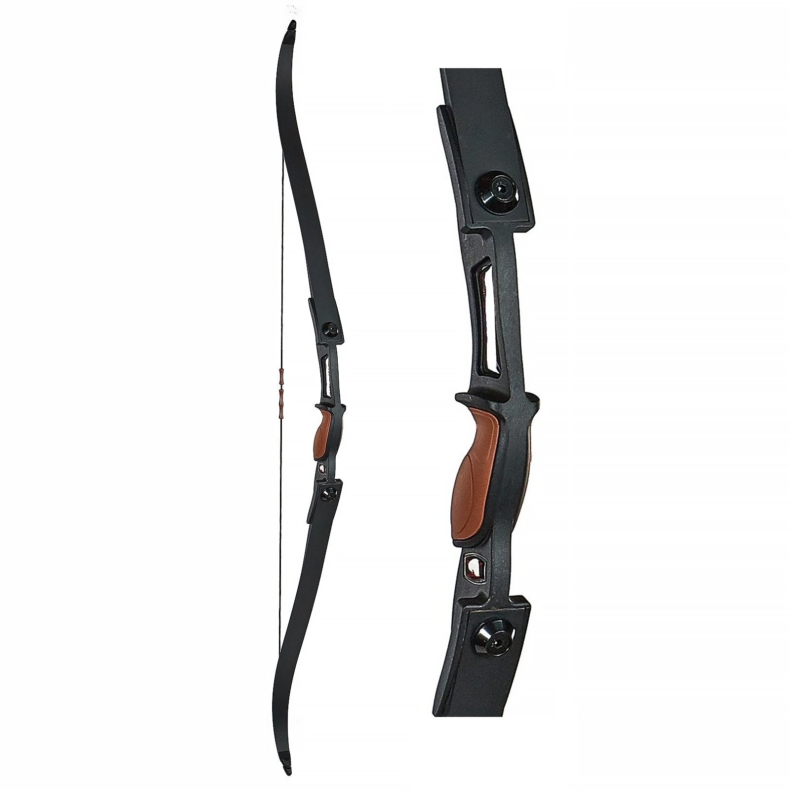 56" Combat Archery Ambidextrous Takedown Recurve Bow Left Right Handed