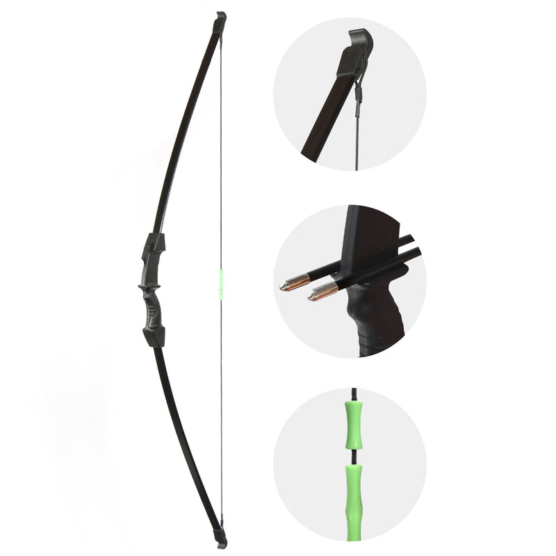 Archery Youth Recurve Bow Set Kids Takedown Bow Arrow with Arrow Quive