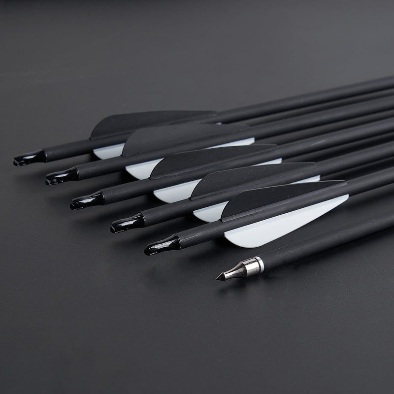 Archery 60" Wood Laminated Bow and Arrows Set Takedown Recurve Right Hand Hunting Bow with 12pcs Carbon Arrows 30-50lbs