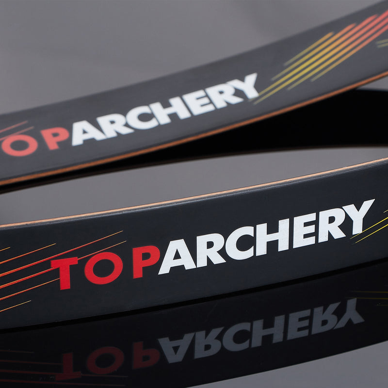 TopArchery 56" Recurve Limbs RH only for 56" Aluminum Riser RH Bows 18-50 LBS