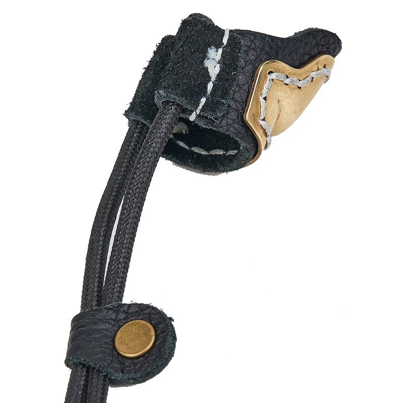 Bowstar Archery Thumb Ring with Wrist Strap Finger Tip Protector