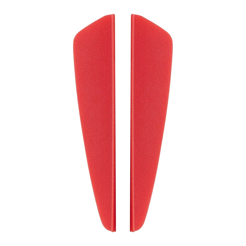 50pcs Archery Arrow Feather 2" Shield-shaped Plastic Vanes DIY Archery Accessories