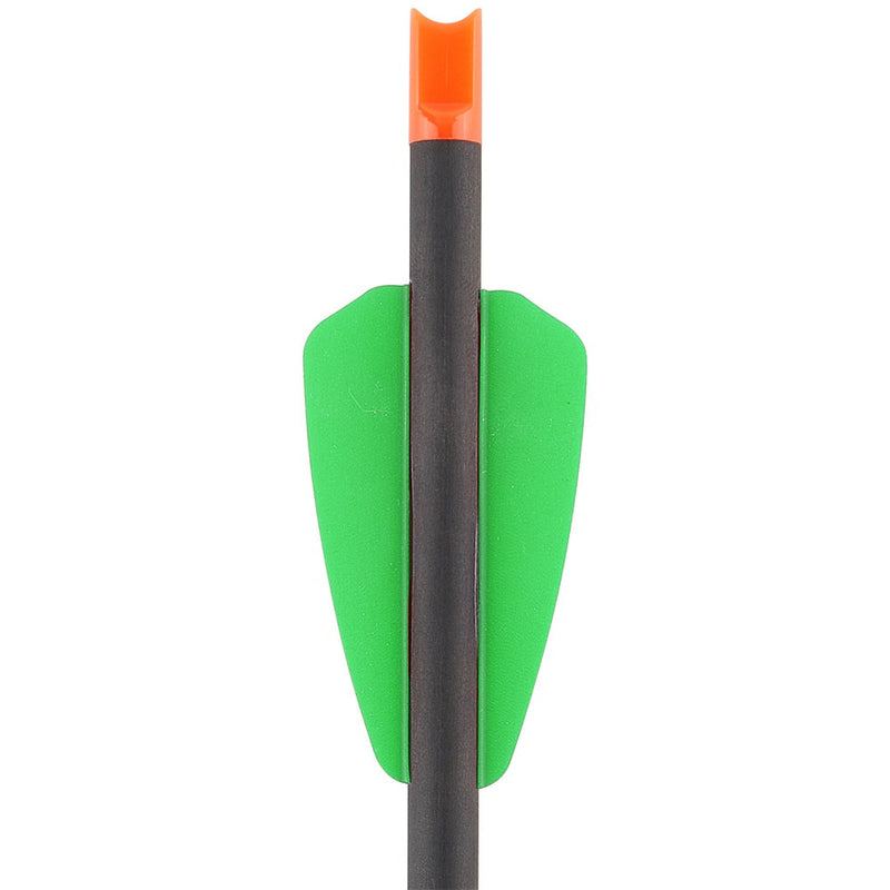 50pcs Archery Arrow Feather 2" Shield-shaped Plastic Vanes DIY Archery Accessories