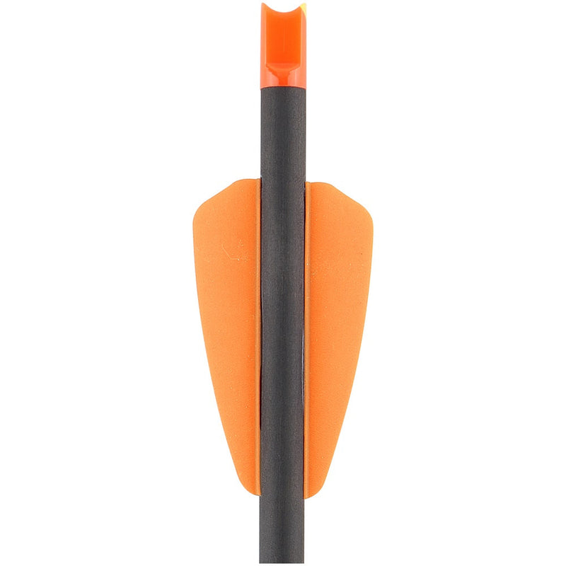 50pcs Archery Arrow Feather 2" Shield-shaped Plastic Vanes DIY Archery Accessories