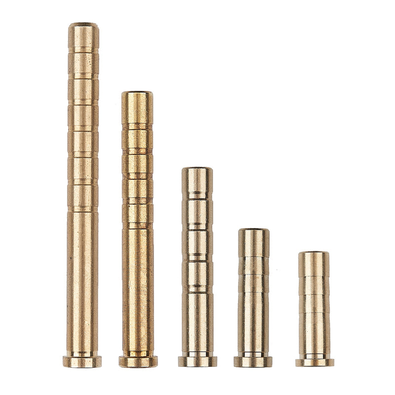 6pcs Archery Arrow Copper Insert 37/50/100/150/200 Grain Fit For Diameter 6.2mm Arrow Shaft